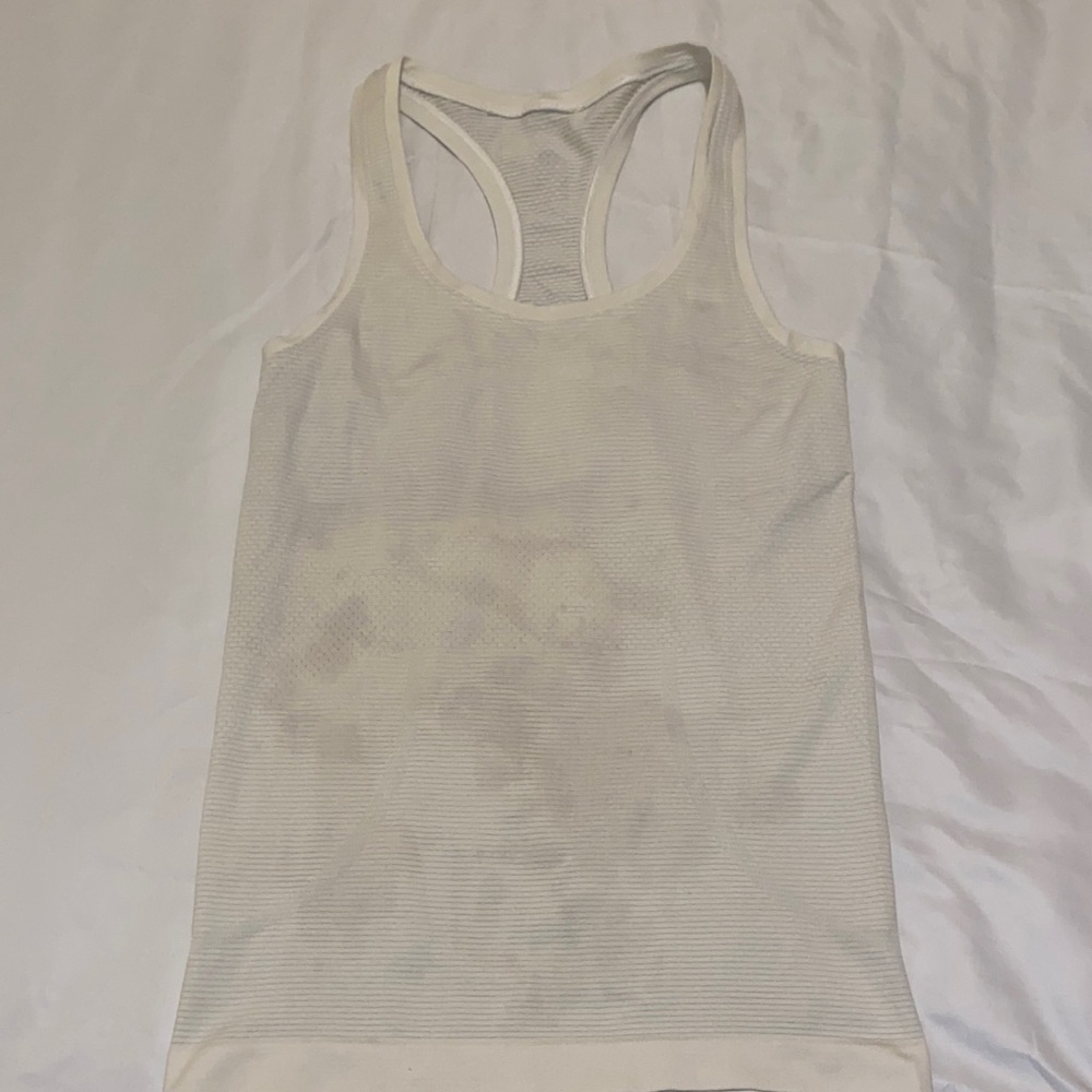 Lululemon Athletica Cream Tank Top